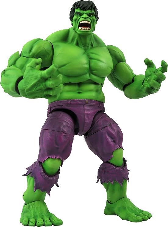 DIAMOND SELECT TOYS Marvel Select: Rampaging Hulk Action Figure, Multicolor