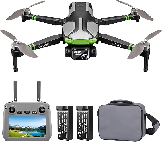 Drones with Camera for Adults 4K, 5.7" FPV Touchscreen, Auto Return, Follow