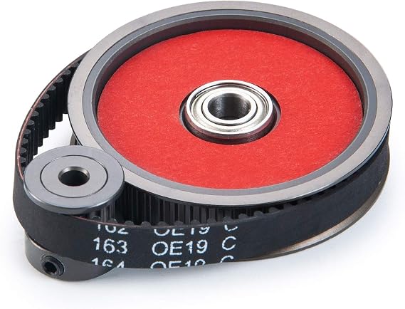 Que-T RC Car Belt Drive Transmission Gears System for 1:10 Axial SCX10 90046 Upgrade Parts for 3.17mm Motor Gear