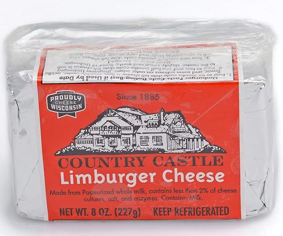 Brick - Limburger Cheese 8 oz. (Pack of 2)