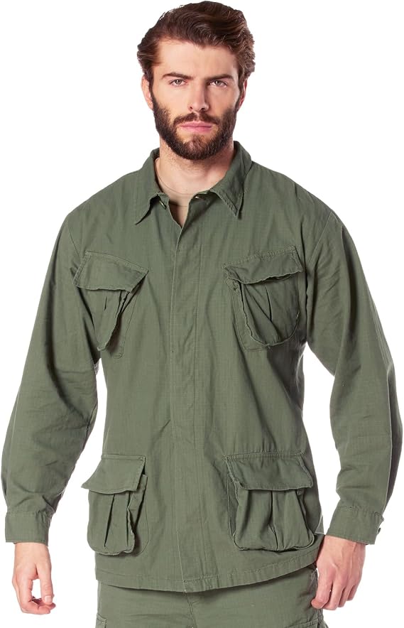 Rothco Vintage Vietnam Fatigue Rip-Stop Shirt