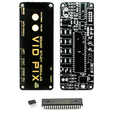 VID PIX 8bit Animation Video Synth - Console PCB, Panel and ICs