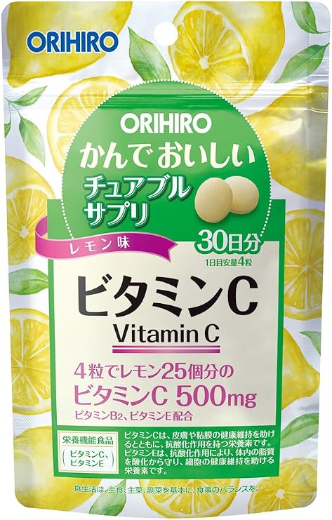 Orihiro Chewable Supplement Delicious Vitamin C 120 Tablets