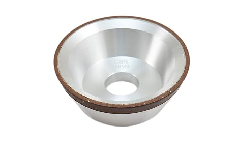 Shars 5 x 1-3/4 x 1-1/4" 11V9 CBN Flaring Cup Wheel 150 Grit Max. RPM 4500 New 504-2211 S|