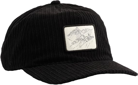 Coal Headwear Rally Cry Corduroy 5 Panel Cap, Hat for Men and Women - Outdoor Casual