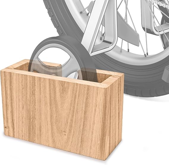 Bike Training Wheel Trainer, Safe & Stable - Wooden