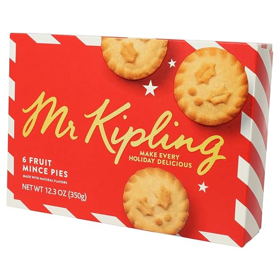 Mr. Kipling's Mince Pies - 6 Pack - 12.34oz (350g)