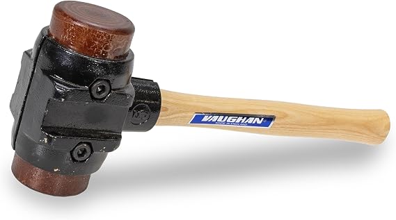 VAUGHAN Split-Head Hammer, 7-1/2 Lb, Soft Face Mallet
