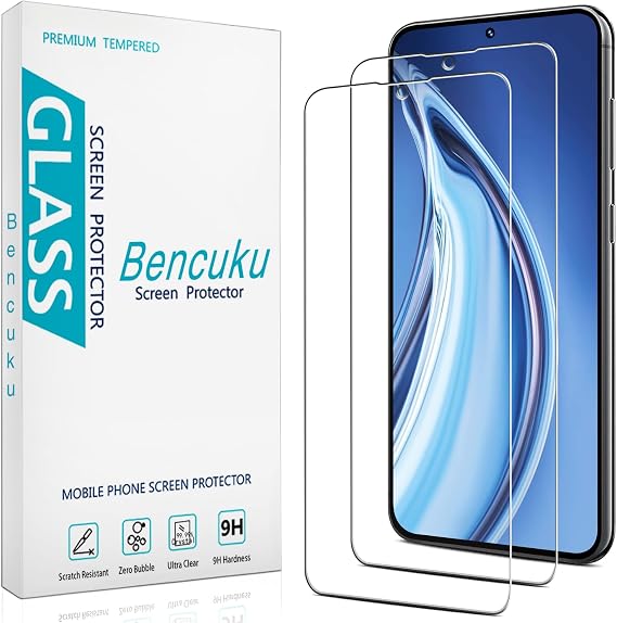 2 Pack Screen Protector for Samsung Galaxy S23 FE Tempered Glass