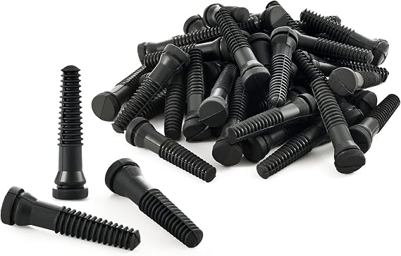 CREWORKS Chicken Plucker Fingers 150 Pcs, Rubber Plucking Fingers for Chicken Plucker Machine with 3/4 Inch Holes, Flexible Feather Removal Attachments for Chickens Turkeys Ducks Geese Quail Poultry