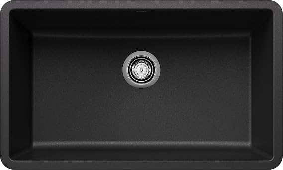 BLANCO 442534 Precis Single Bowl-Anthracite 30" Kitchen Sink