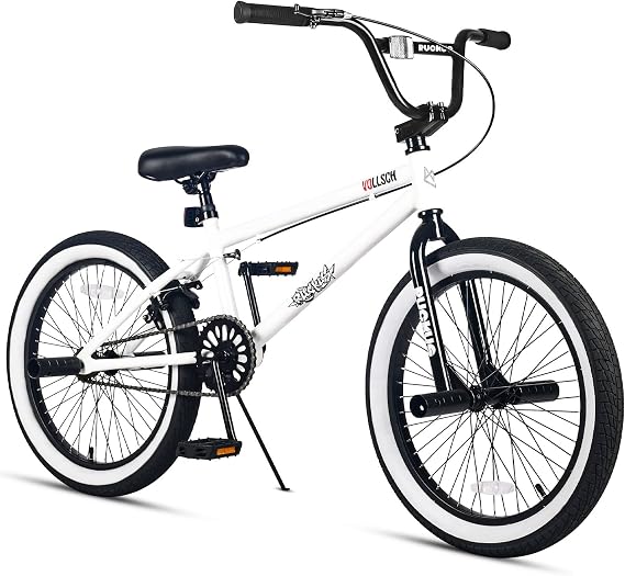 vollsch Freestyle BMX Bikes 18 20 Inch Kids Bicycle for 6-15 Years Old Teens, Boys, Girls, Beginner-Lever Riders,Multiple Colors