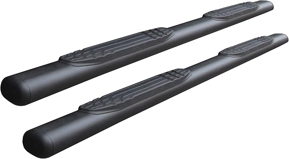 Go Rhino 10487T 4" 1000 Series Oval Side Steps - Boards ONLY for 99-24 Ram, GMC, Ford, Nissan, Toyota, Jeep, Chevrolet, Dodge, Textured Black
