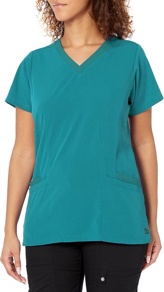 WonderWink Women's Women's Flex Back V-Neck Scrub Top