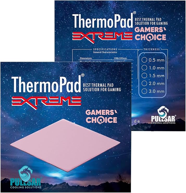 Pullsar Thermopad Extreme/Termal - Thermal pad / 12.8 W/mk 100X50 (1.50 mm)