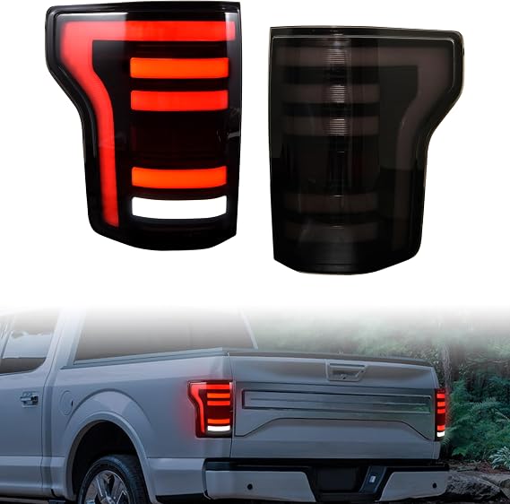 Full LED Taillights for 2015-2020 Ford F150 Accessories