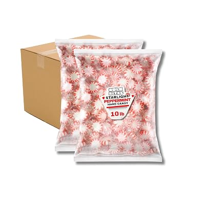 Starlight Peppermint Mints 10 lb Bag