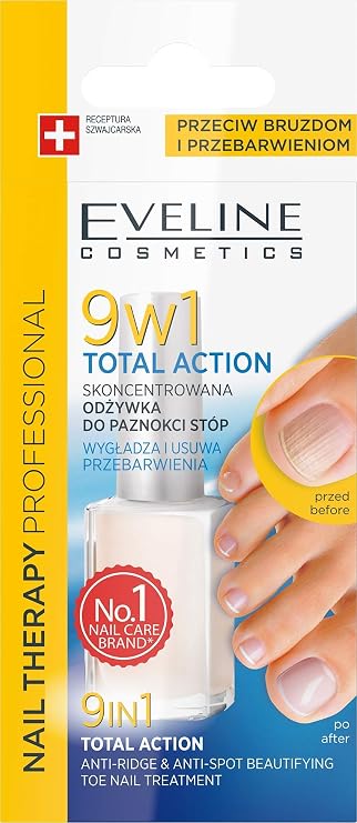 9 in 1 Total Action Anti Ridge and Anti Spot Toe Nail Treatment