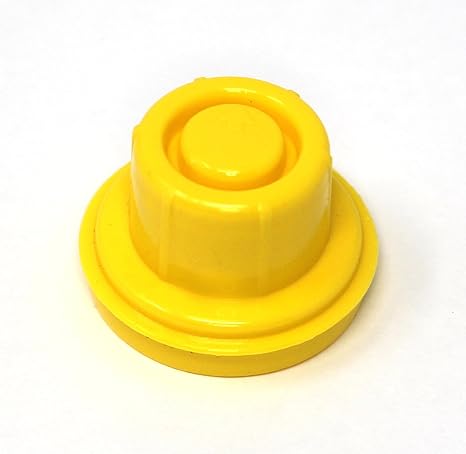 Blitz Yellow Gas Can Spout Cap fits self-Venting Gas can spouts 900302 900092 900094 Aftermarket (SPOUTS NOT Included)(Cap ONLY)