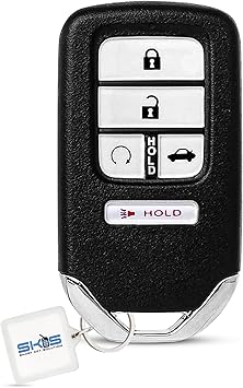 Key Fob Remote Replacement Fits for Honda Civic 2016 2017 2018 2019 2020 2021 KR5V2X Smart Proximity Keyless Entry Remote Control 433Mhz (72147-TBA-A11)