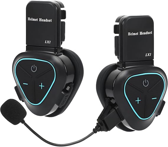 LX1 Bike Helmet Bluetooth Headset Clear Sound Automatic Call Noise Reduction 5.3 Stereo 350 mAh 24-Hour Playback time IP67 Waterproof Headphones Wireless Bluetooth Bike Helmet