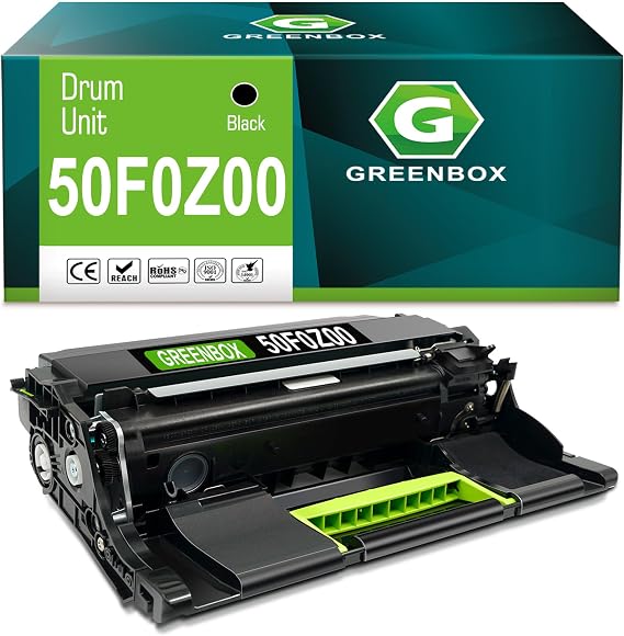 GREENBOX Remanufactured 50F0Z00 Imaging Unit Replacement for Lexmark 50F0Z00 50F0Z0G 500Z 500ZG Imaging Unit for MS310d MS310dn MX310dn MS410d MS410dn MX410de MS415DN MS510dn MX510de Printer (1-Pack)