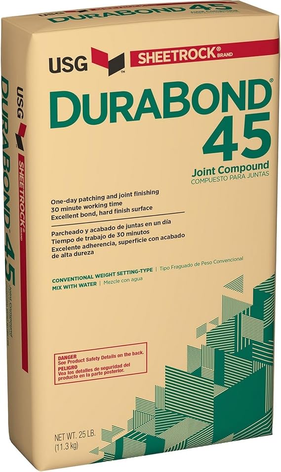 1PK 381110060 25Lb Bag Durabond 45 Min Joint Compound Powder LANC-163141-NF