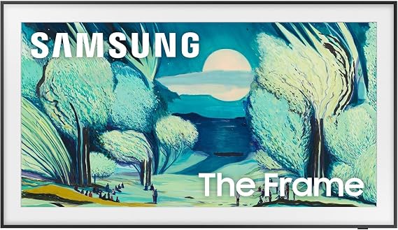 Samsung 55-Inch Class The Frame LS03F 4K QLED Smart TV (2025 Model) + Includes
