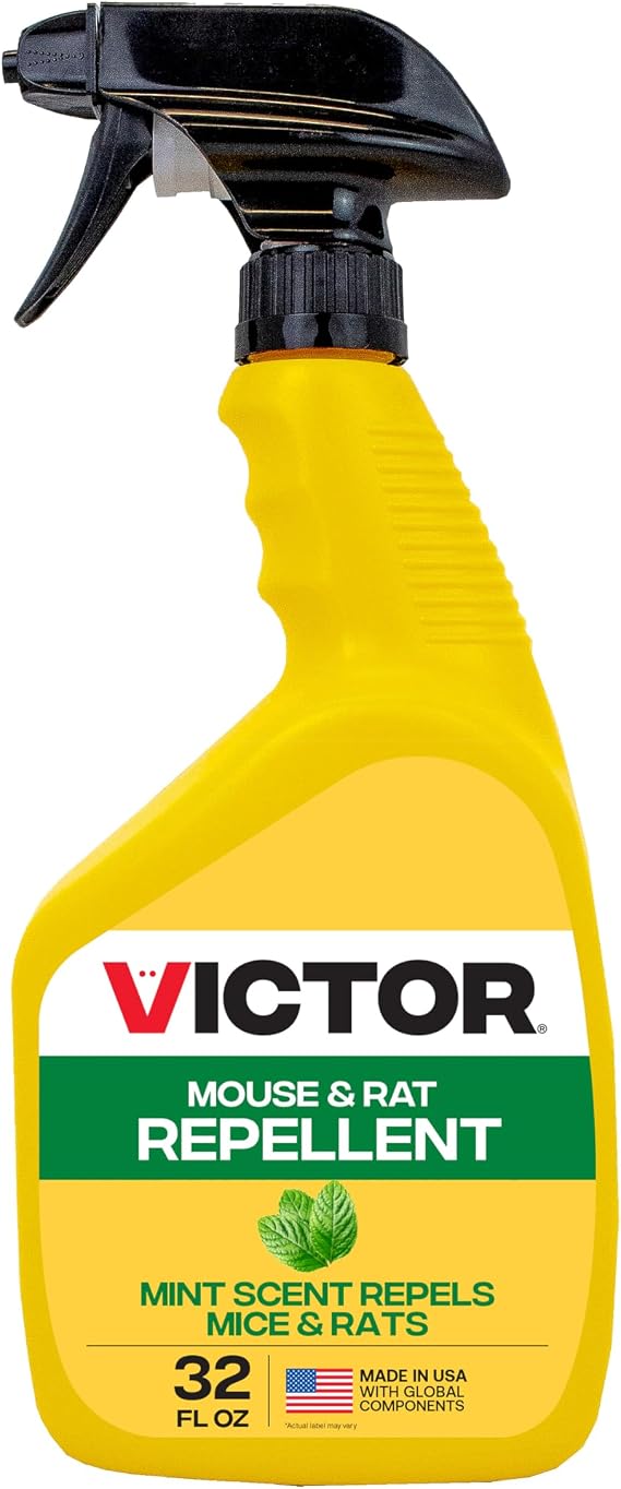Victor Mouse and Rat Repellent Spray, 32 oz Bottle