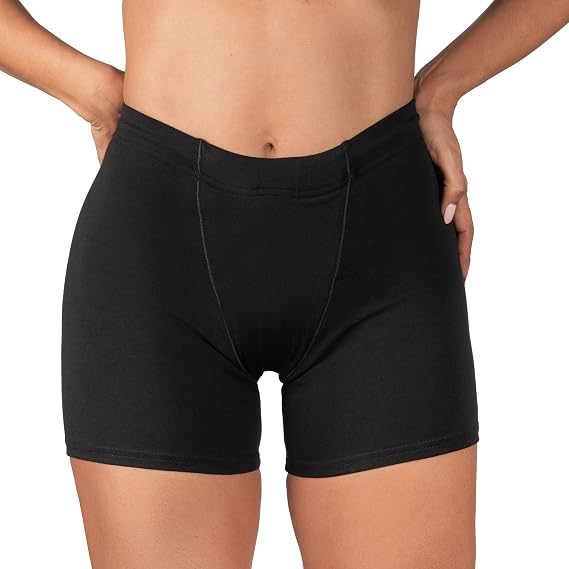 Underworks Vulvar Varicosity and Prolapse Support Boy-Leg Brief with Groin Compression Bands - 523