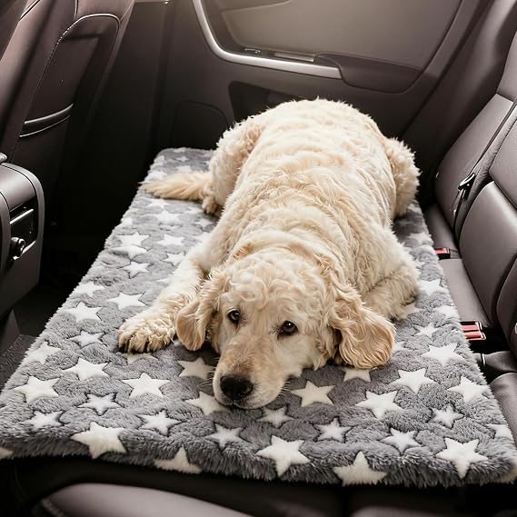 RattanView Backseat Pet Bed Mat, 51x 24 Inch Large Back Seat Dog Mat