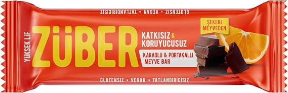 Züber Cocoa and Orange Fruit Dessert 40Gr