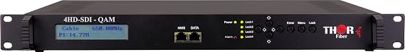 HD-SDI Cable TV QAM Modulator & IPTV Server 4 Ch
