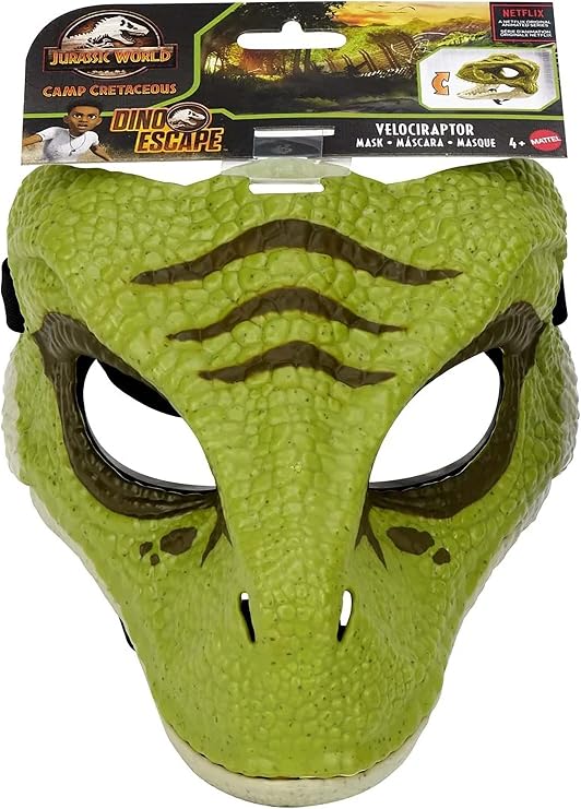 Jurrasic World Camp Cretaceus Veloiraptor Mask