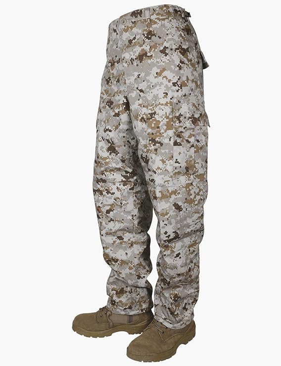 Tru-Spec BDU 65/36 Poly/Co Rip Pants - Men's, Desert Digital, Medium, Regular, 1371004