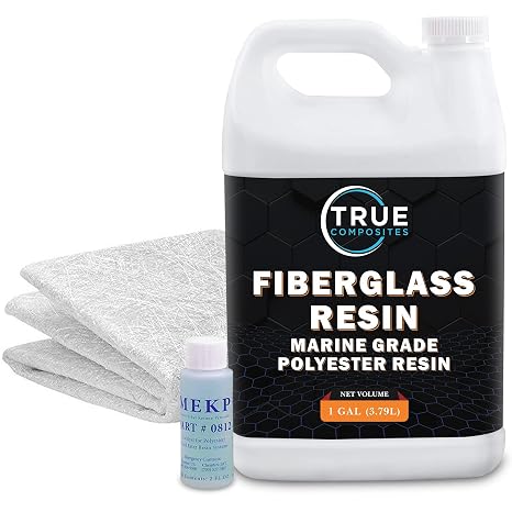 Fiberglass Repair Kit, 1.5 oz Mat 50" x 5 Yards