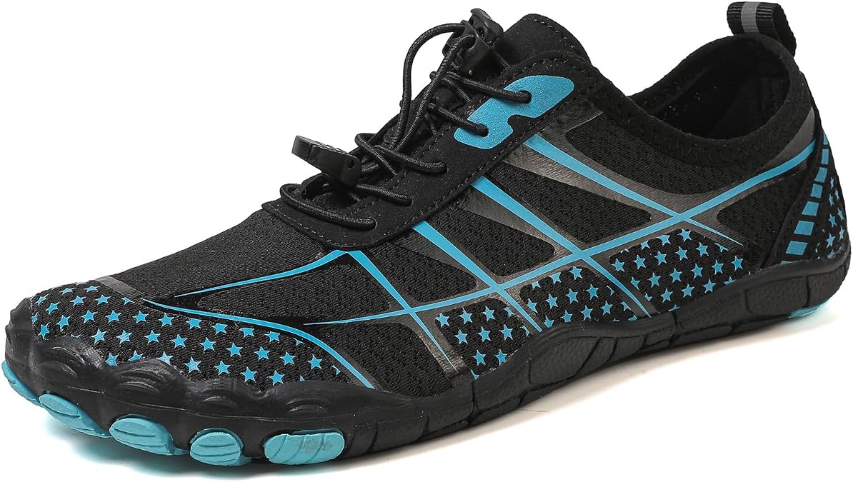 Barefoot Shoes for Women & Men Minimalist Trail Runners Wide Toe Box Zero Drop Shoes Breathable Non-Slip Hiking Footwear