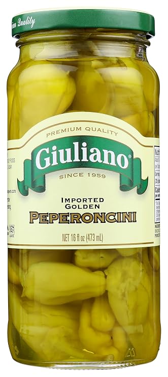 Giuliano Imported Golden Peperoncini - 16 fl oz