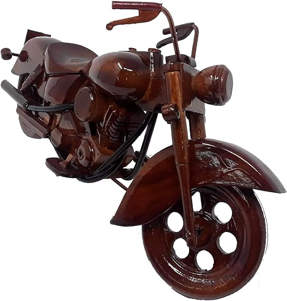 Replica Antique Indian Scout Motorcycle Wood Model
