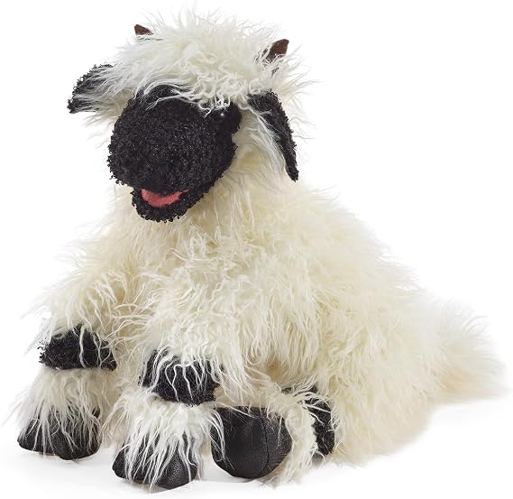 Folkmanis Valais Blacknose Sheep Hand Puppet