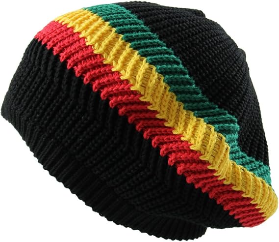 RW Unisex Cotton Classic Rasta Beanie