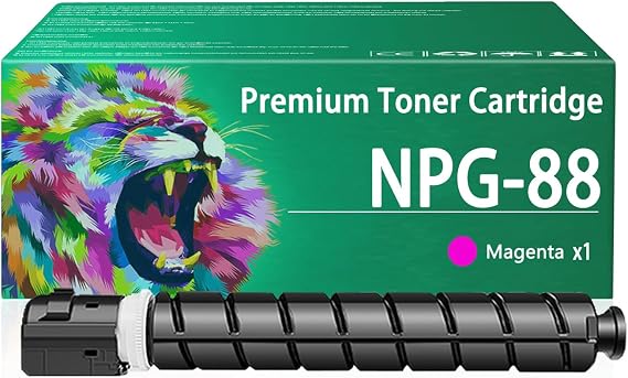 NPG-88 Toner Cartridge Compatible for Canon NPG-88 NPG88 Toner Cartridges Work for Canon ImageRUNNER DX C3926 C3930 C3935 3326 3322L C3926i C3930i C3935i Printers 1 Magenta Pack