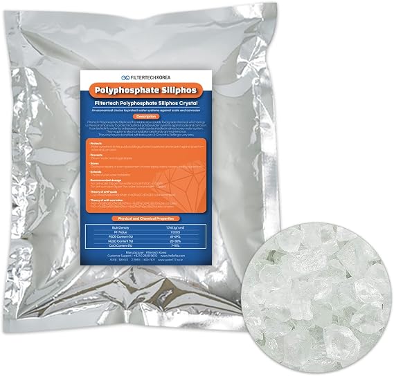 FilterTech Anti-Scaling Polyphosphate Siliphos Crystal (5~15mm)