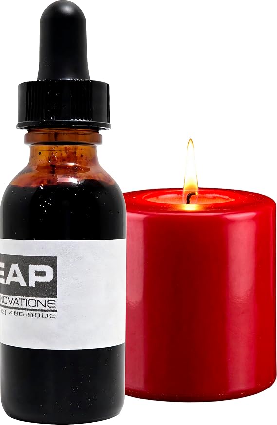 Liquid Candle Dye, Vibrant, Long-Lasting Color, Fully Soluble for Flawless Blending, Liquid Dye for Candle Making, Highly Concentrated for Customizable Shades, Cranberry, 1 oz