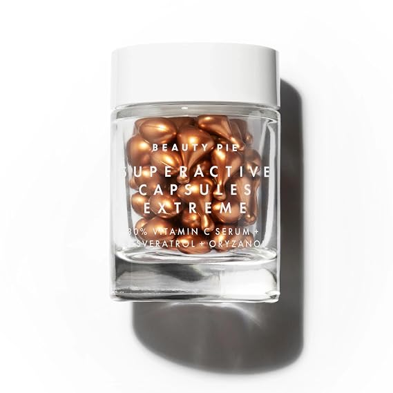 Beauty Pie Extreme 30% Vitamin C Capsules | Brightening Antioxidant | Vitamin C Skincare | 30% Vitamin C Brightening Power | Formulated For Brighter More Even Looking Skin