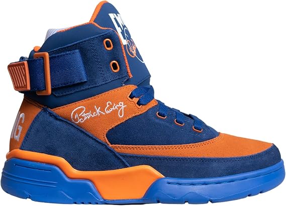 PATRICK EWING ATHLETICS 33 HI OG Dazzling Blue/Orange NYC 1EW90013-442