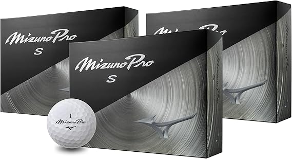Mizuno PRO S Golf Ball, 3 Pack