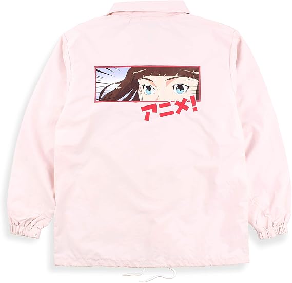 Agora Anime Pink Coach Jacket