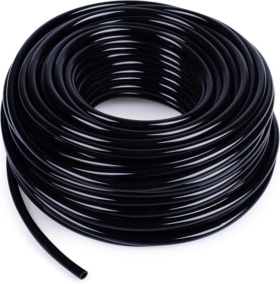 MIXC 100FT 1/4" Irrigation Tubing, 0.27" OD x 0.15" ID Drip Irrigation Hose
