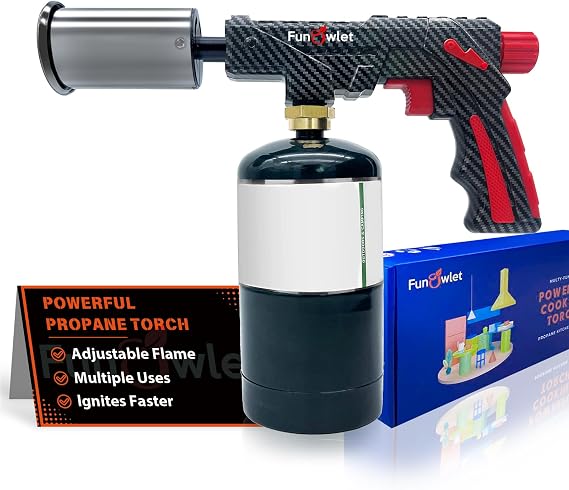 Powerful Cooking Propane Torch Lighter, Tank Not Included